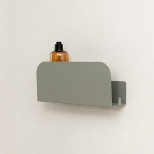 Étagère de douche design et  fixable au mur sans perçage