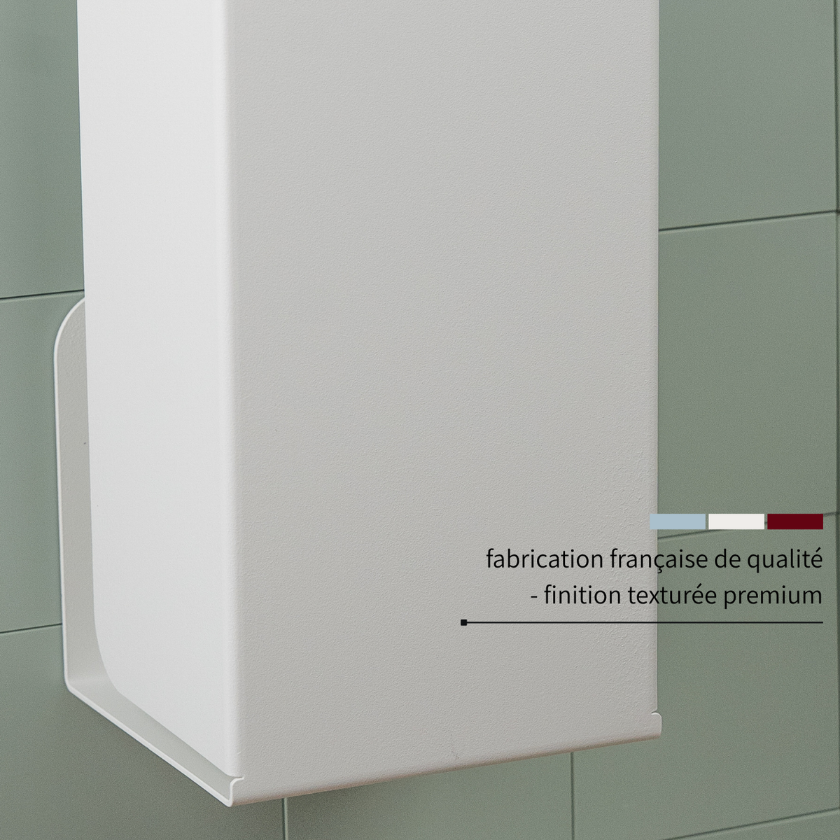 Toilettenpapierrollenhalter.