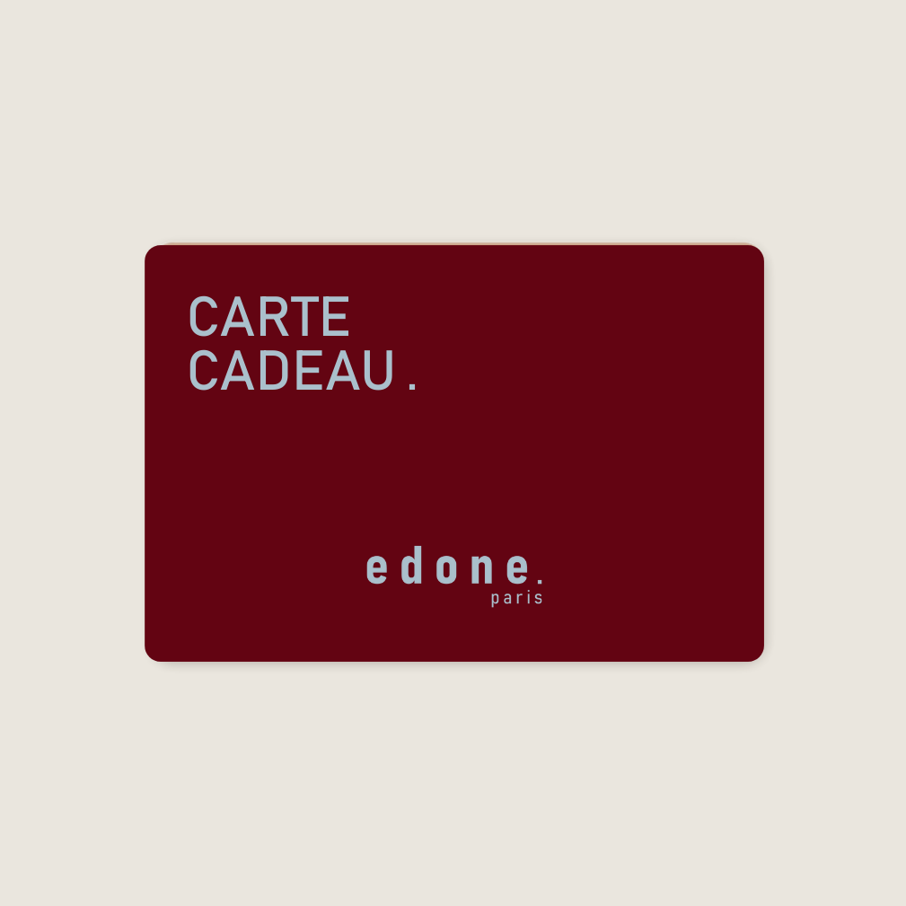 edone.paris Geschenkkarte für Weihnachten, Geburtstag oder auch zum Einzug