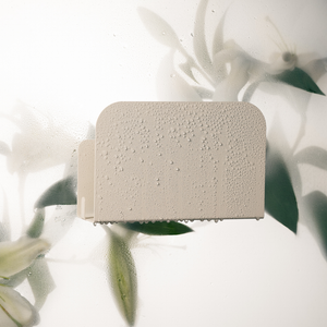 étagère de douche design et fixable au mur sans perçage qui ne rouille pas