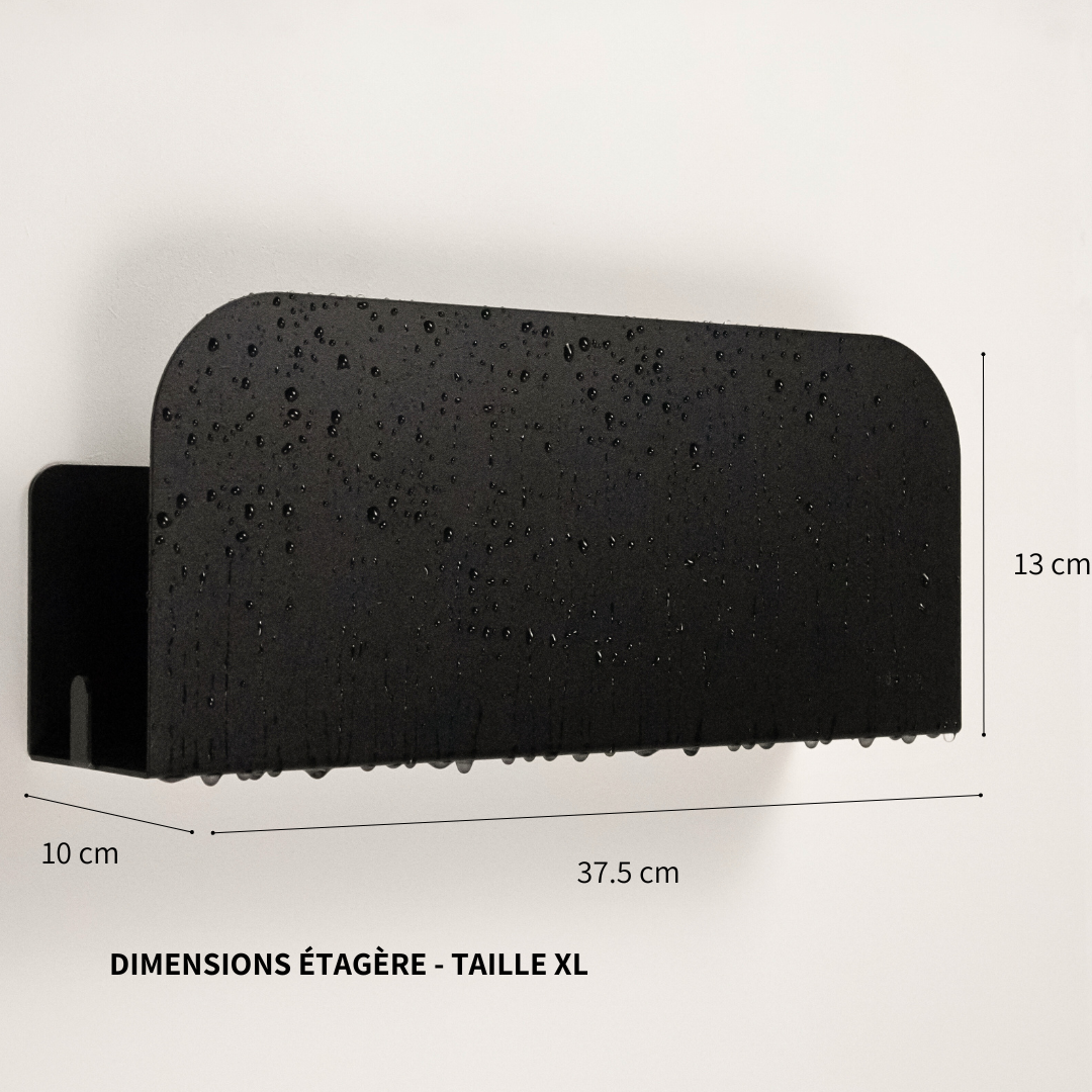 L'étagère de douche taille XL - blanc neige