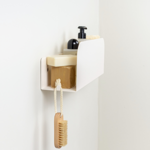 L'étagère de douche taille XL - blanc neige
