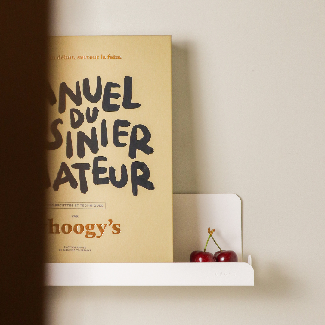 étagère ouverte en aluminium fixable au mur sans perçage Bild