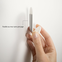 patère porte serviette ou torchon design et coloré fixable au mur sans perçage