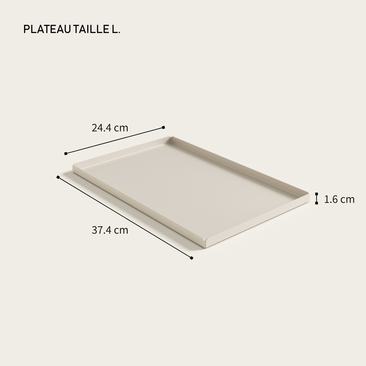 Stapelbare Tabletts