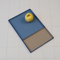 Stapelbare Tabletts